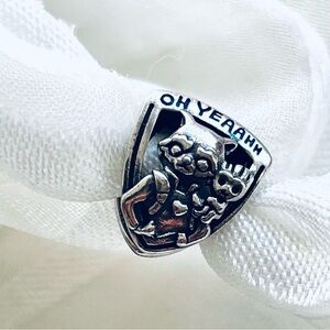 🌿 NWOT Rocket Raccoon & Groot Emblem Charm – Guardians of the Galaxy ✨